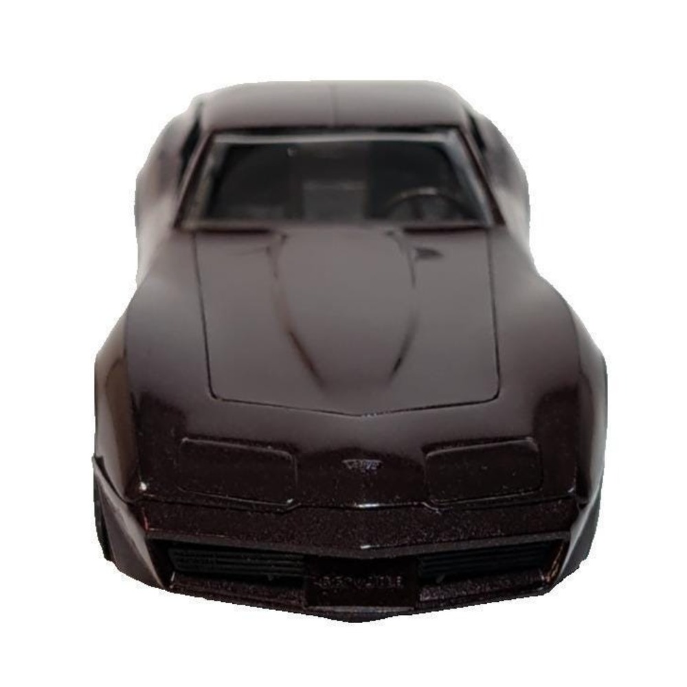 1982 Chevrolet Corvette Dark Claret Diecast Model Car w/ Box C3 Corvette